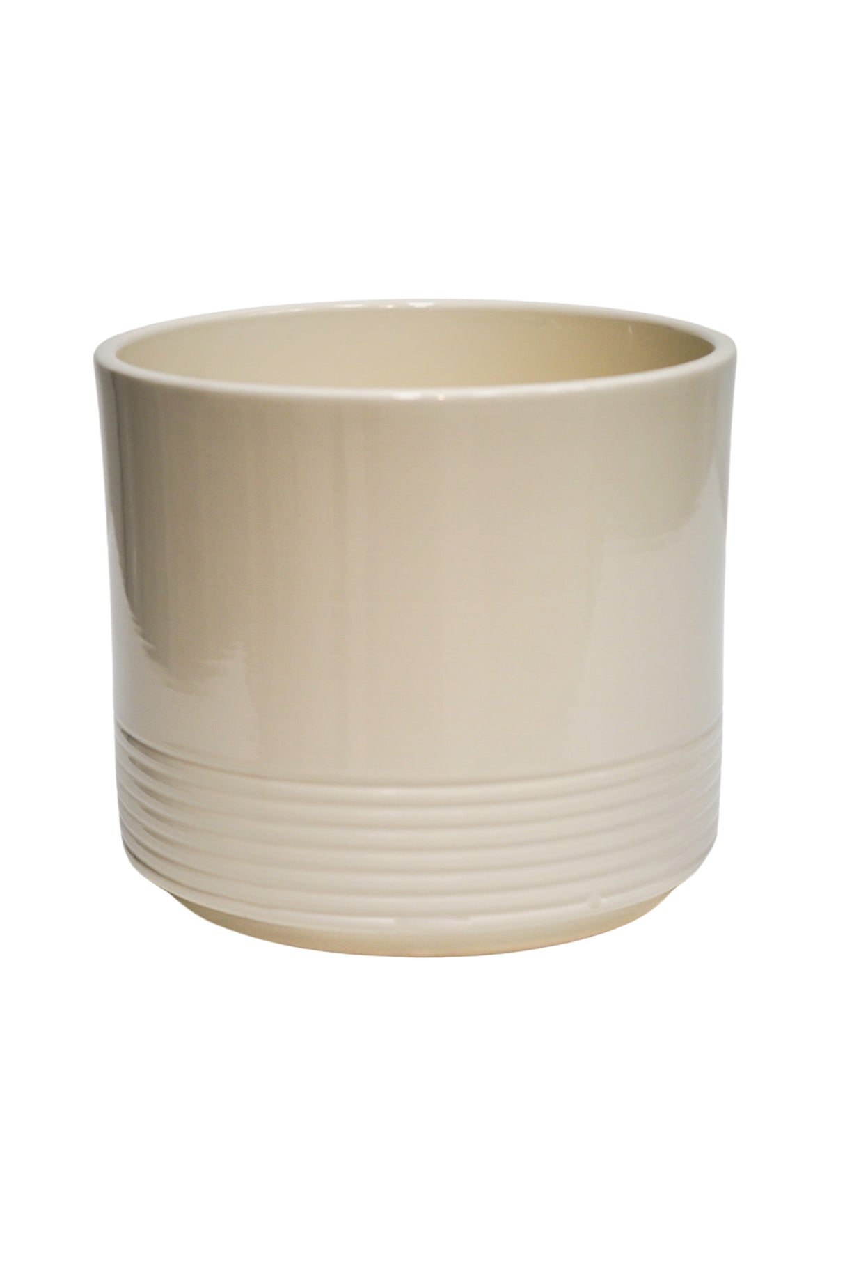 Ivyline 14cm Cream Poinsettia Planter