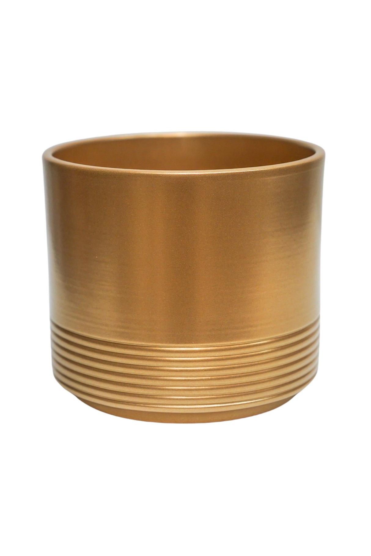 Ivyline 14cm Gold Poinsettia Planter