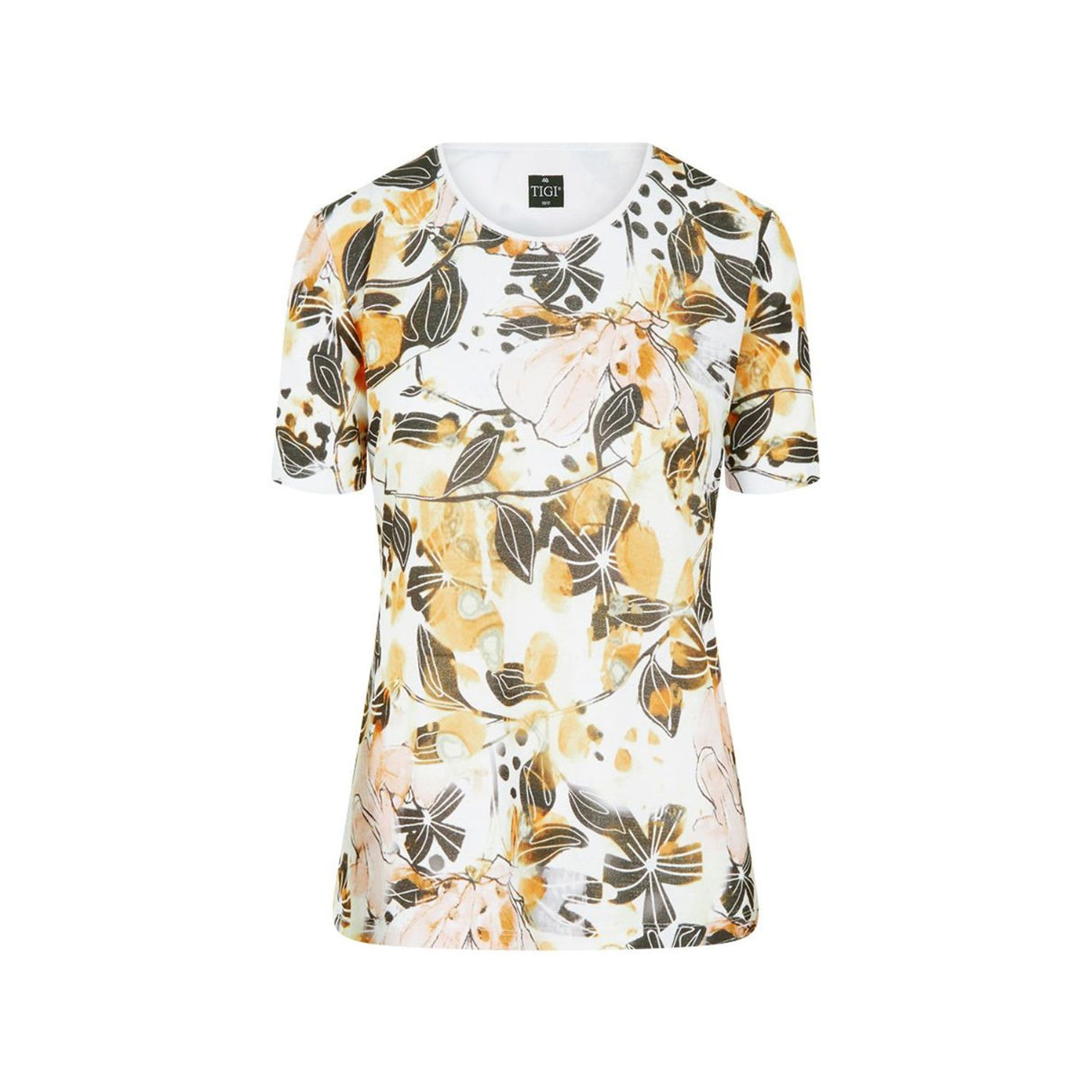 TIGI 10/12 Collage Print Top