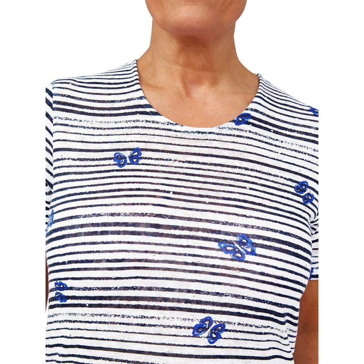 TIGI 14/16 Stripe And Butterfly Top