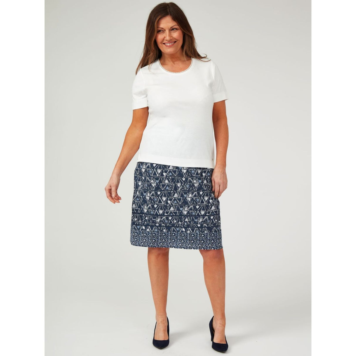 TIGI 22/24 Lattice Trim Print Skirt