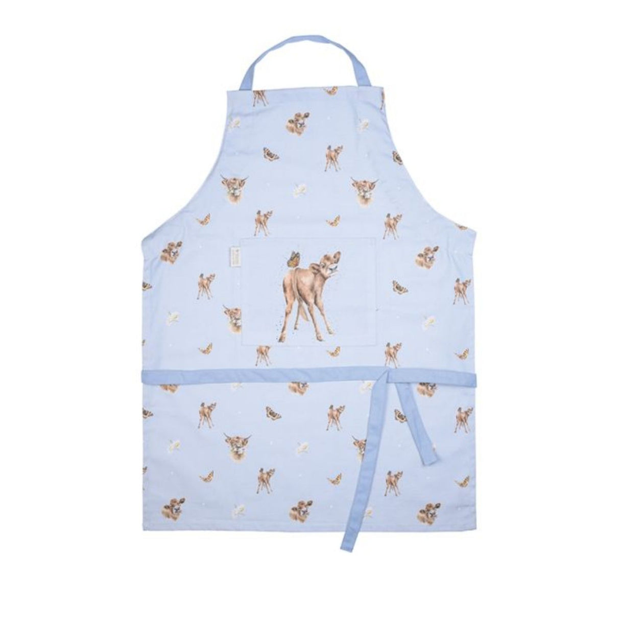 Wrendale 88cm Farmyard Friends Cow Cotton Apron
