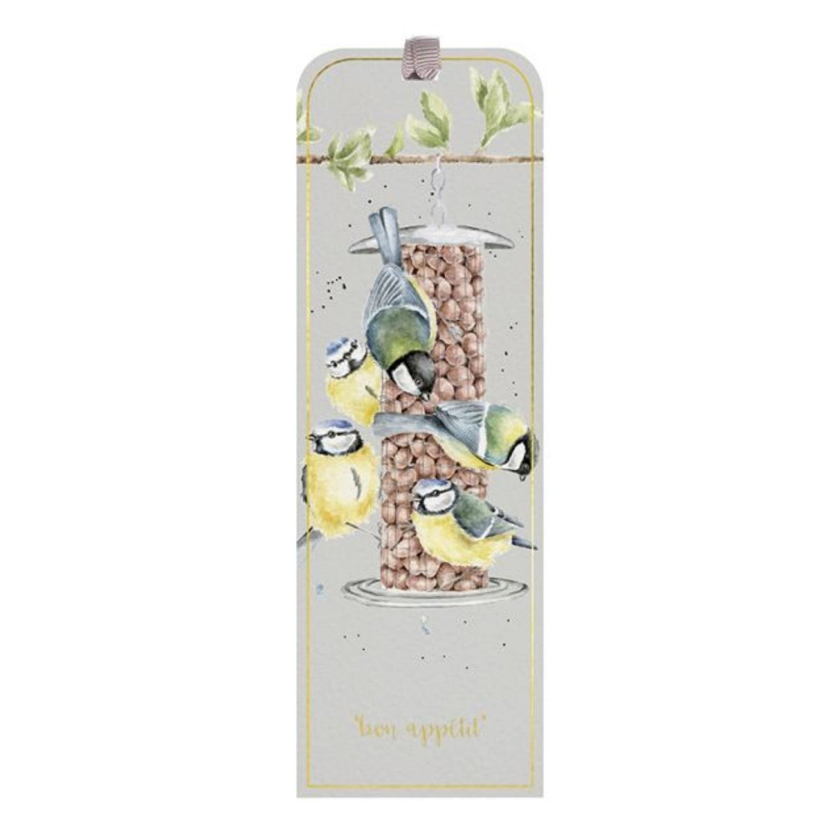 Wrendale 15cm Bon Appetit Blue Tit Bookmark
