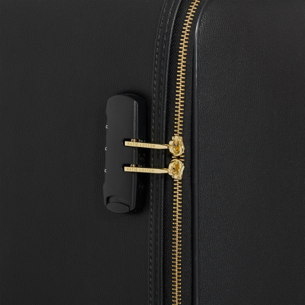 Katie Loxton 53cm Black Oxford Cabin Suitcase