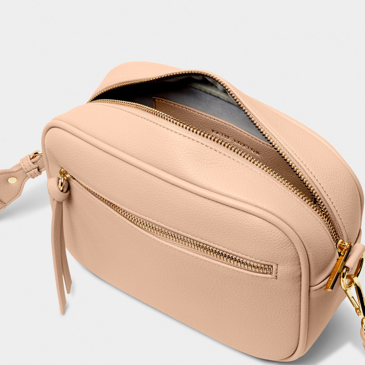 Katie Loxton Hallie Crossbody Strap Bag Nude Pink