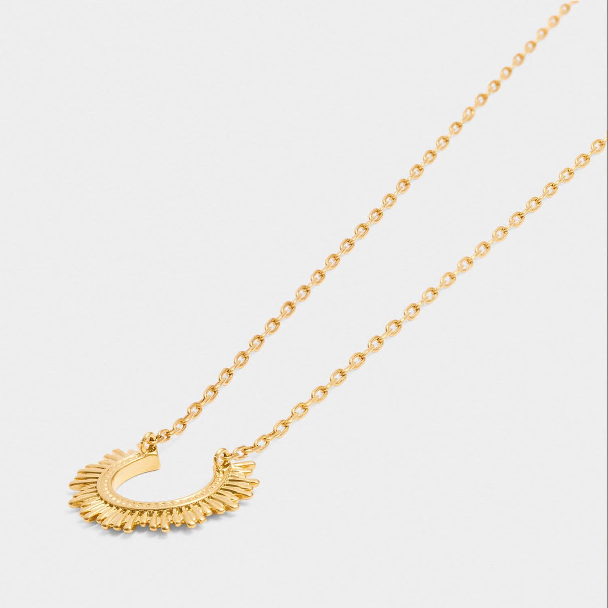 Katie Loxton 'You Shine' Waterproof Gold Charm Necklace