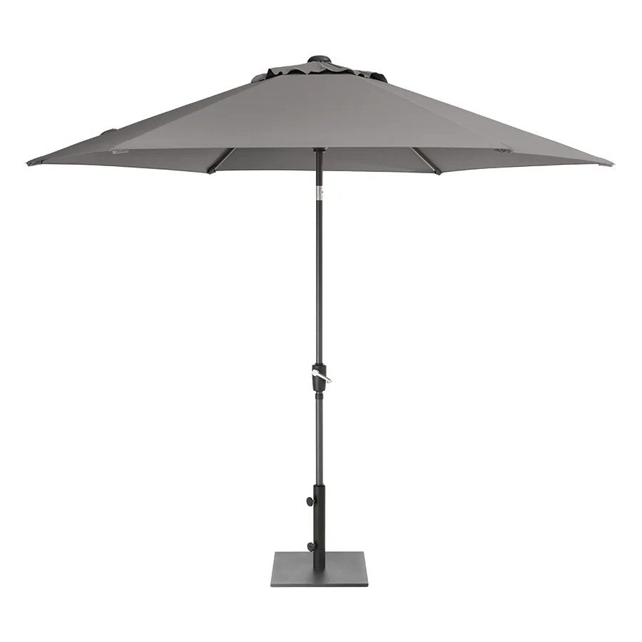 Kettler 2.5m Wind-Up Tilting Parasol - Taupe