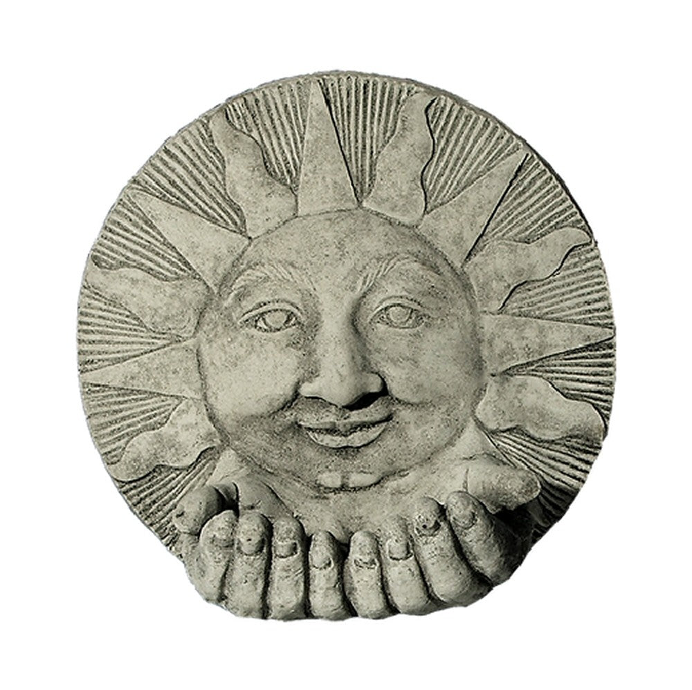 Dream Gardens 28cm Sun Hand Plaque Stone Ornament