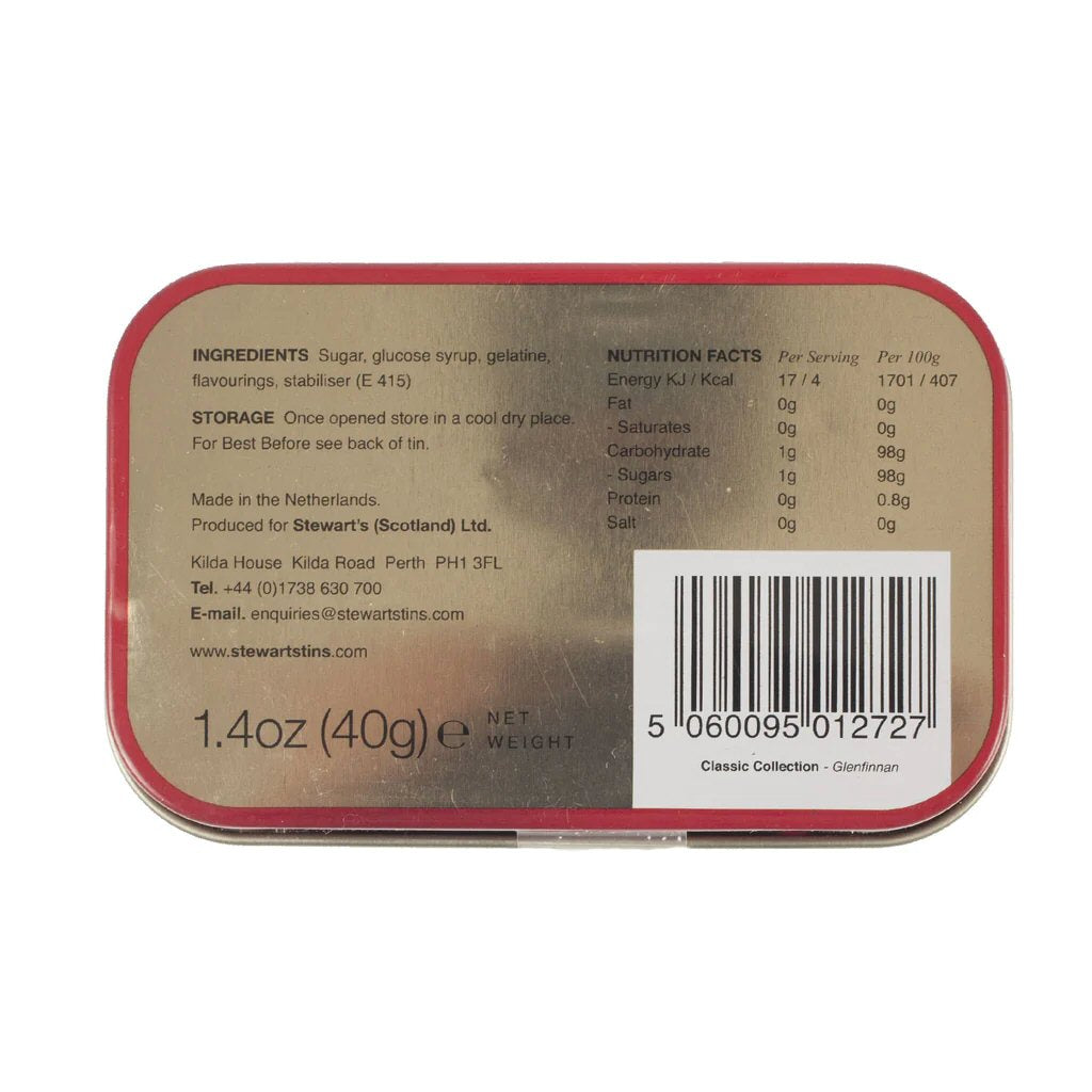 Stewart's 40g Mints in Glenfinnan Tin