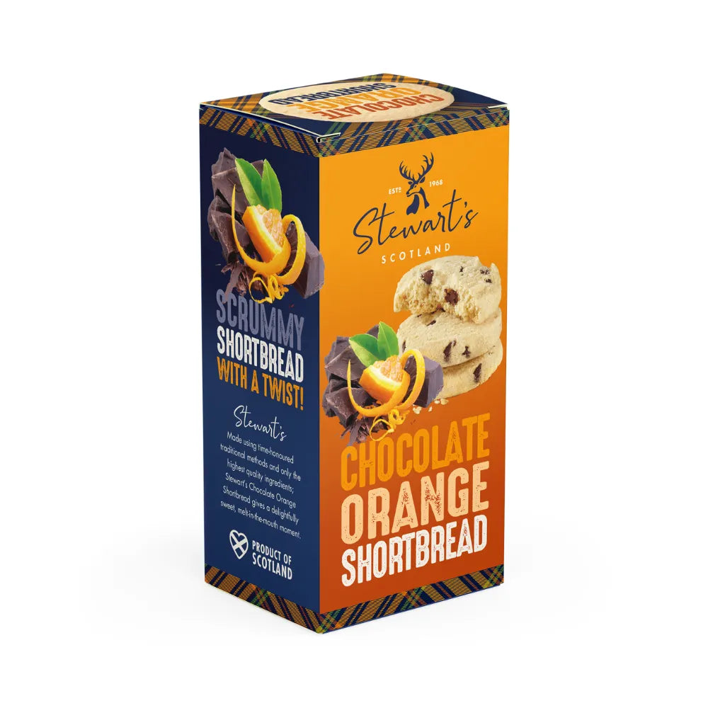 Stewart's 160g Signature Chocolate Orange Shortbread