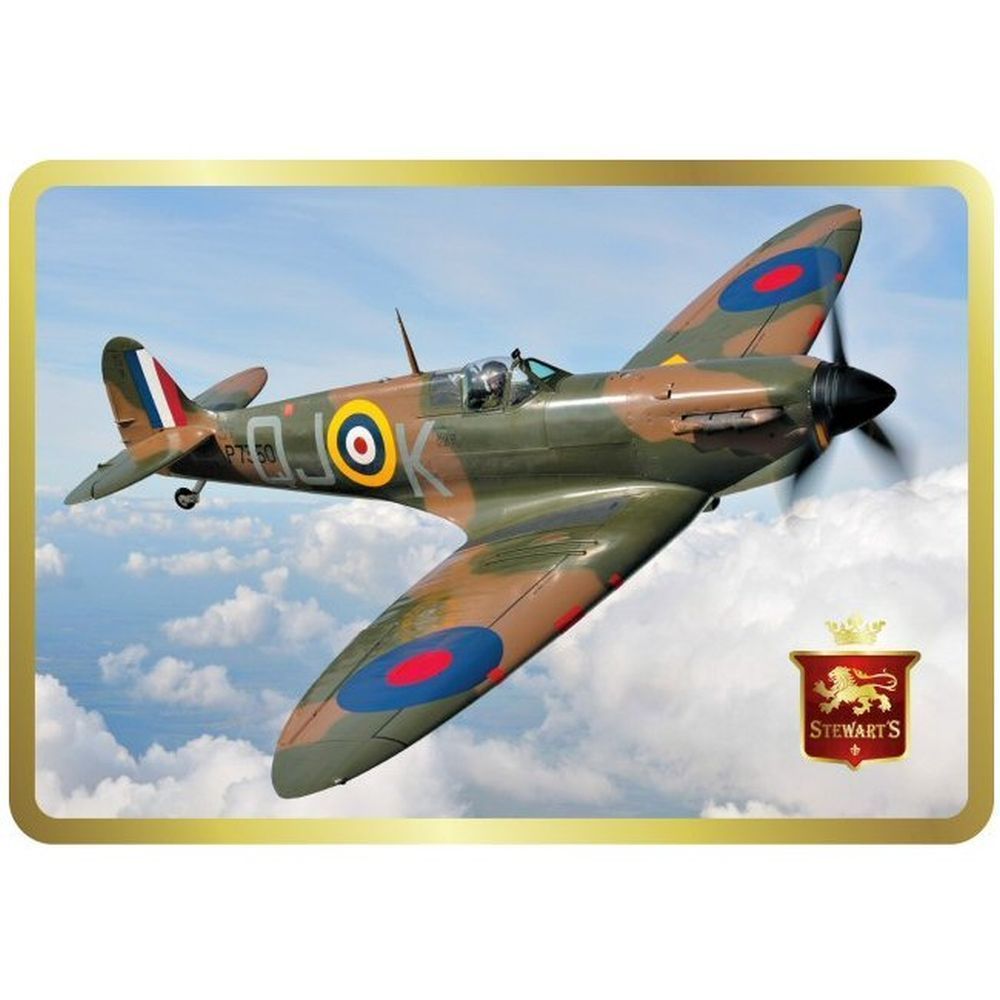 Stewart's 150g Shortbread in Classic Spitfire Tin