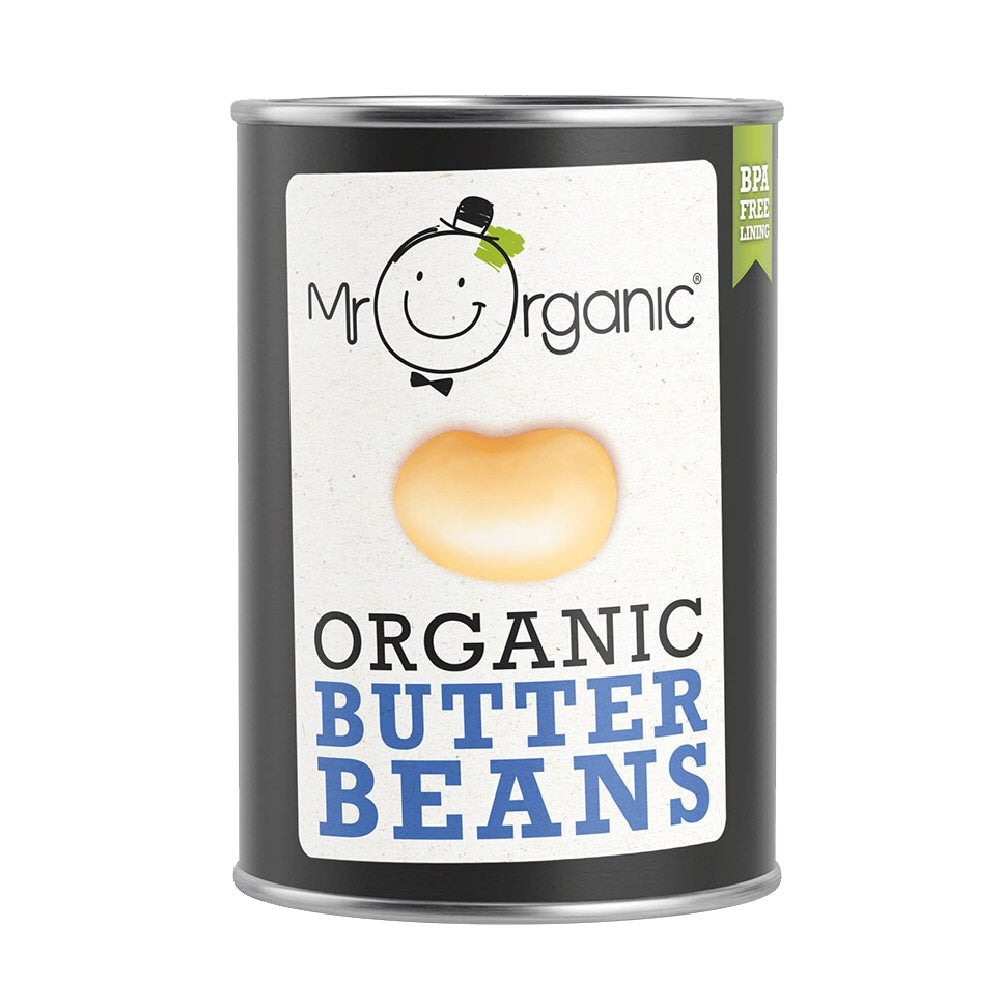 Mr Organic 400g Organic Butter Beans