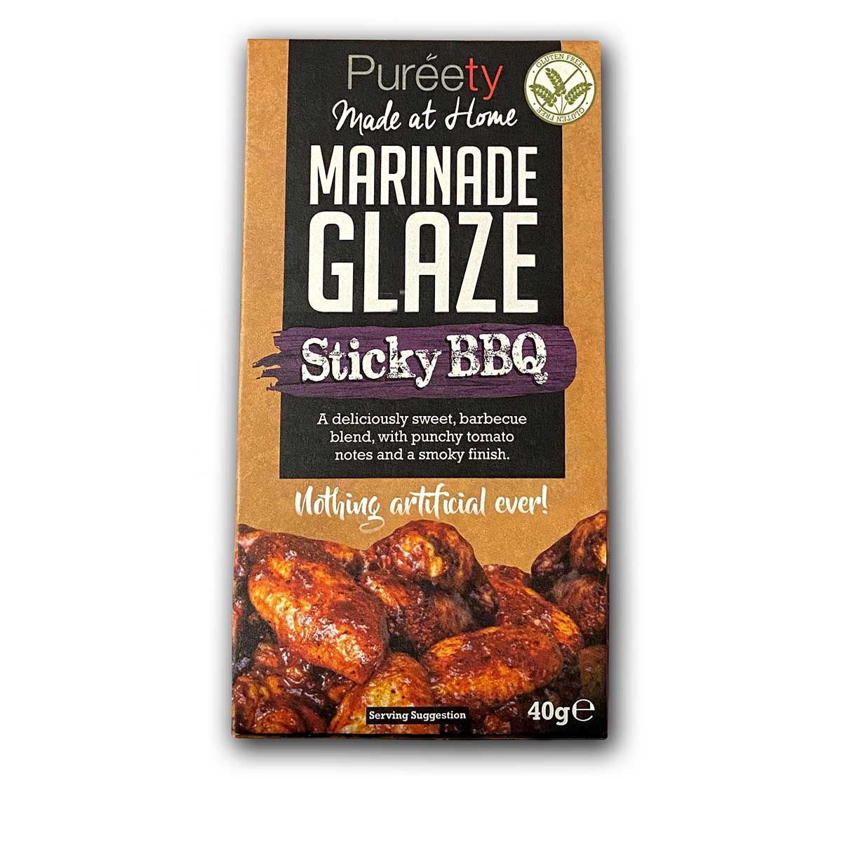 Pureety 40g Sticky BBQ Marinade Glaze Seasoning Mix