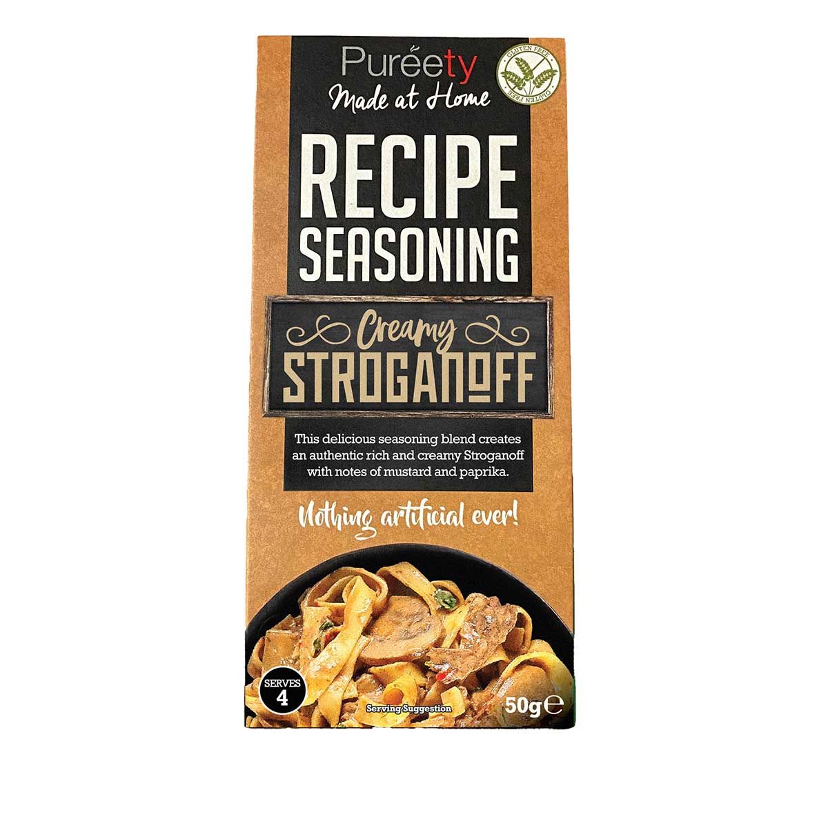 Pureety 50g Creamy Stroganoff Seasoning Mix