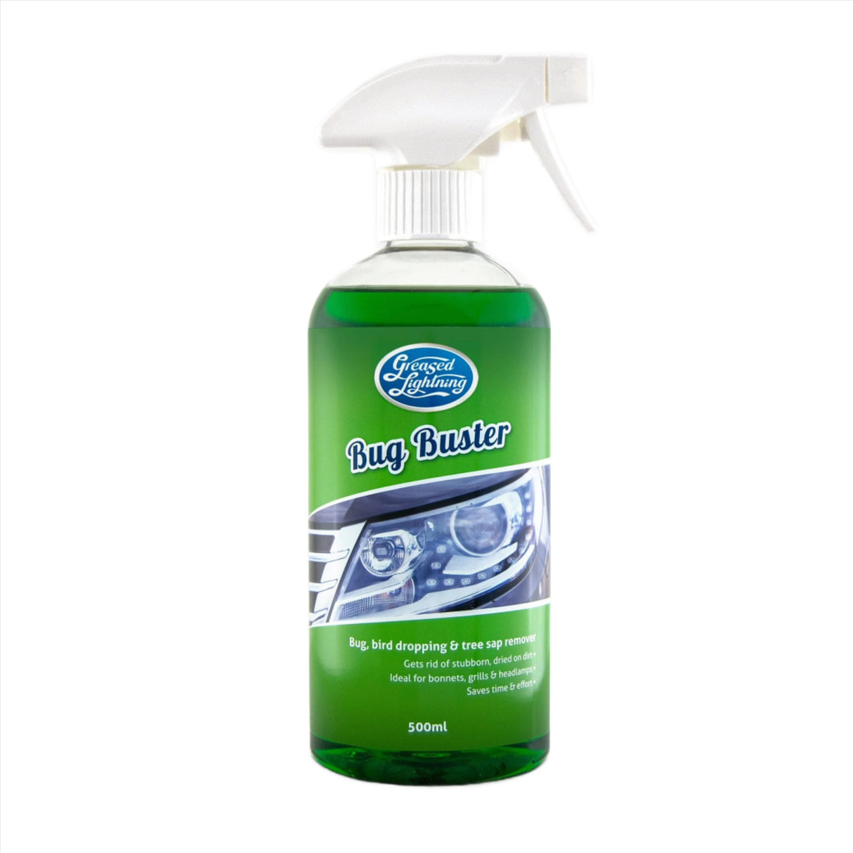 Greased Lightning 500ml Car Bug Buster Bug & Tree Sap Remover Spray