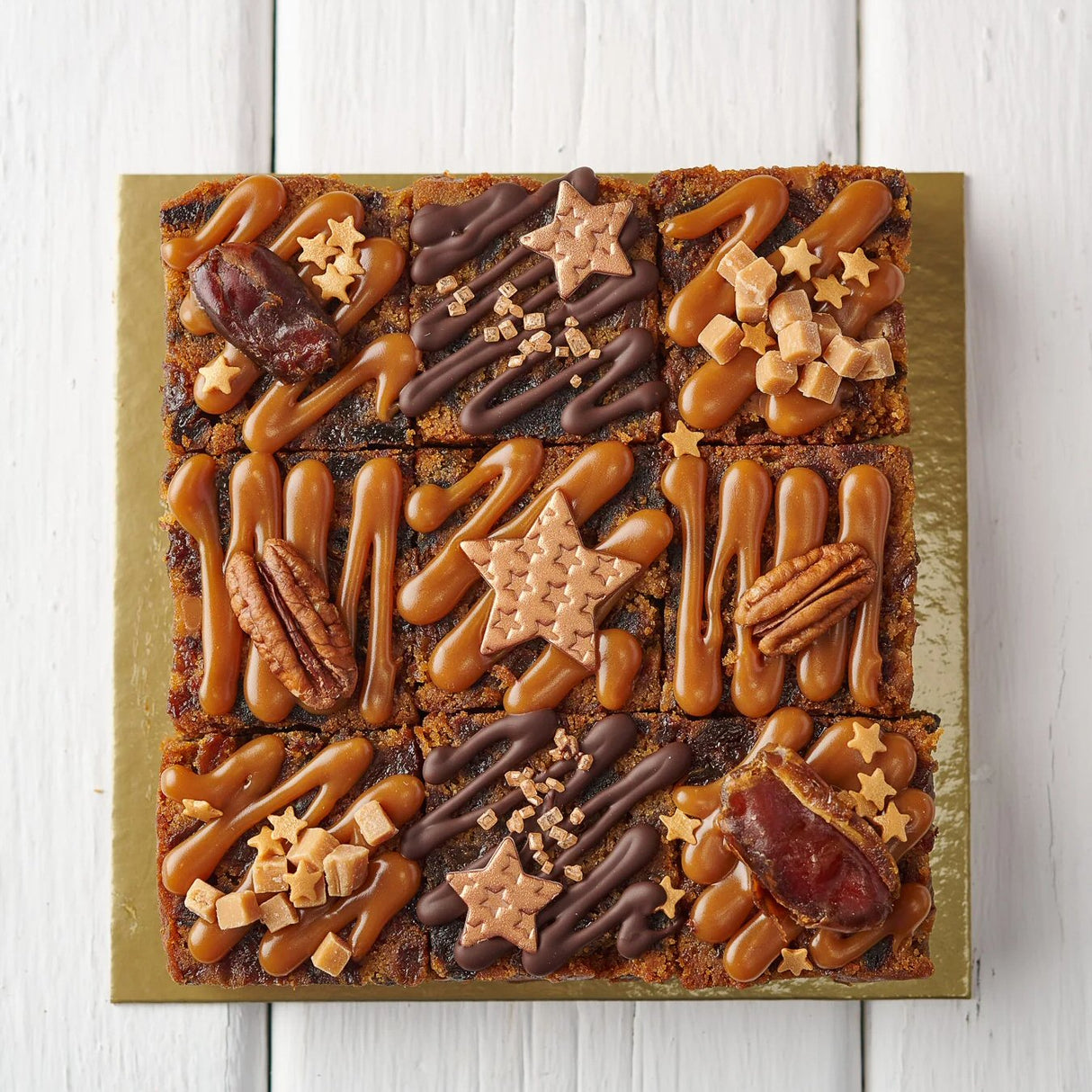 The Original Cake Company 9 Piece Mini Salted Caramel Cakes