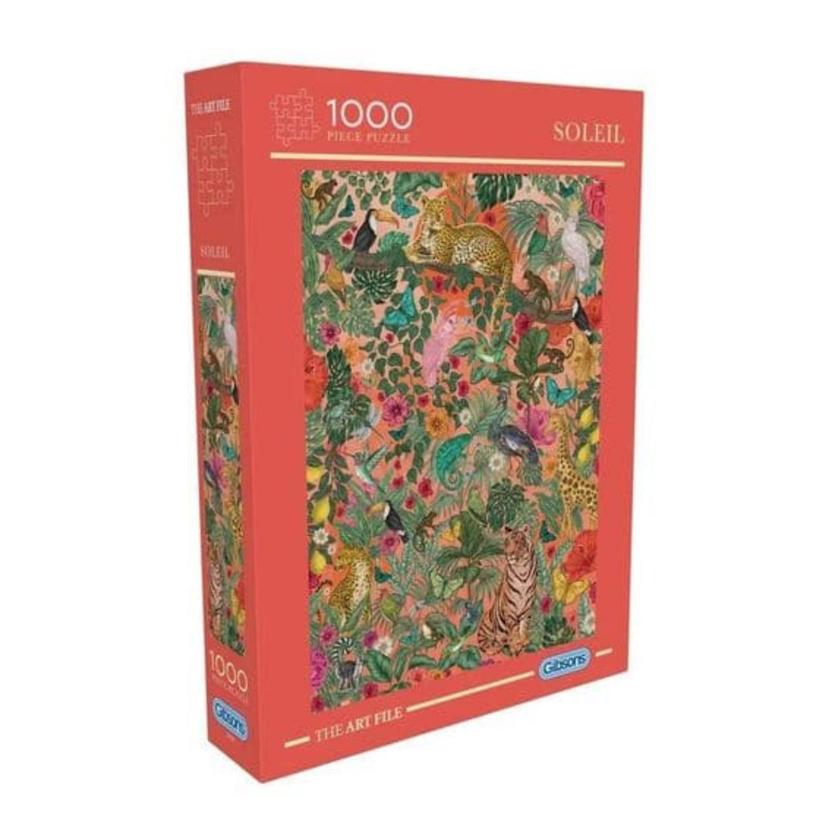 Gibsons Games 1000 Piece The Art File Soleil Jigsaw Puzzle