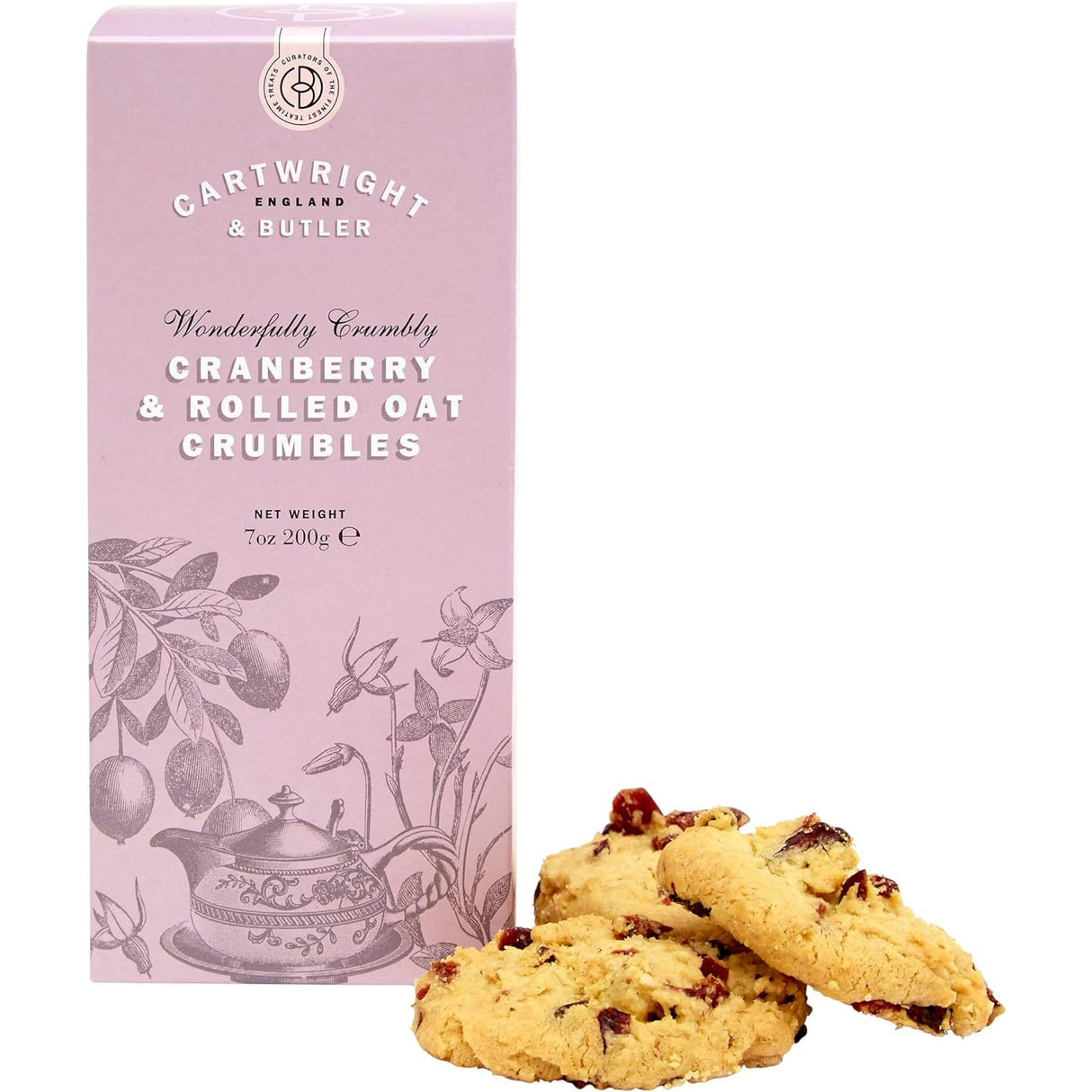 Cartwright & Butler Cranberry Crumbles in Carton