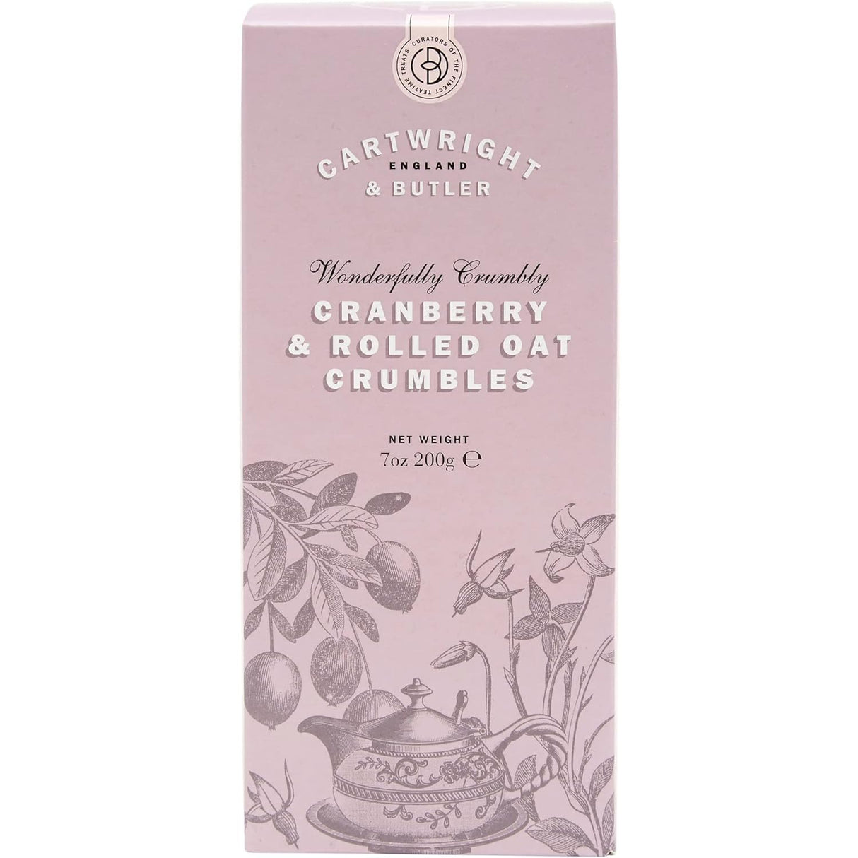 Cartwright & Butler Cranberry Crumbles in Carton