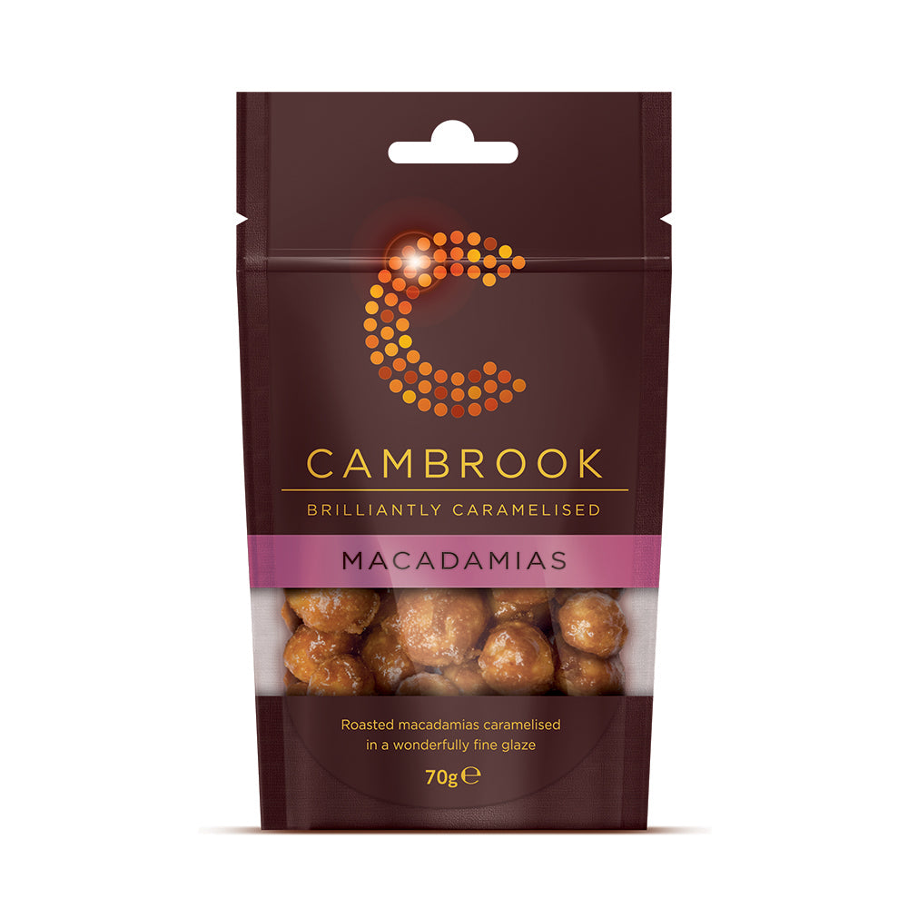 Cambrook 70g Caramelised Macadamias