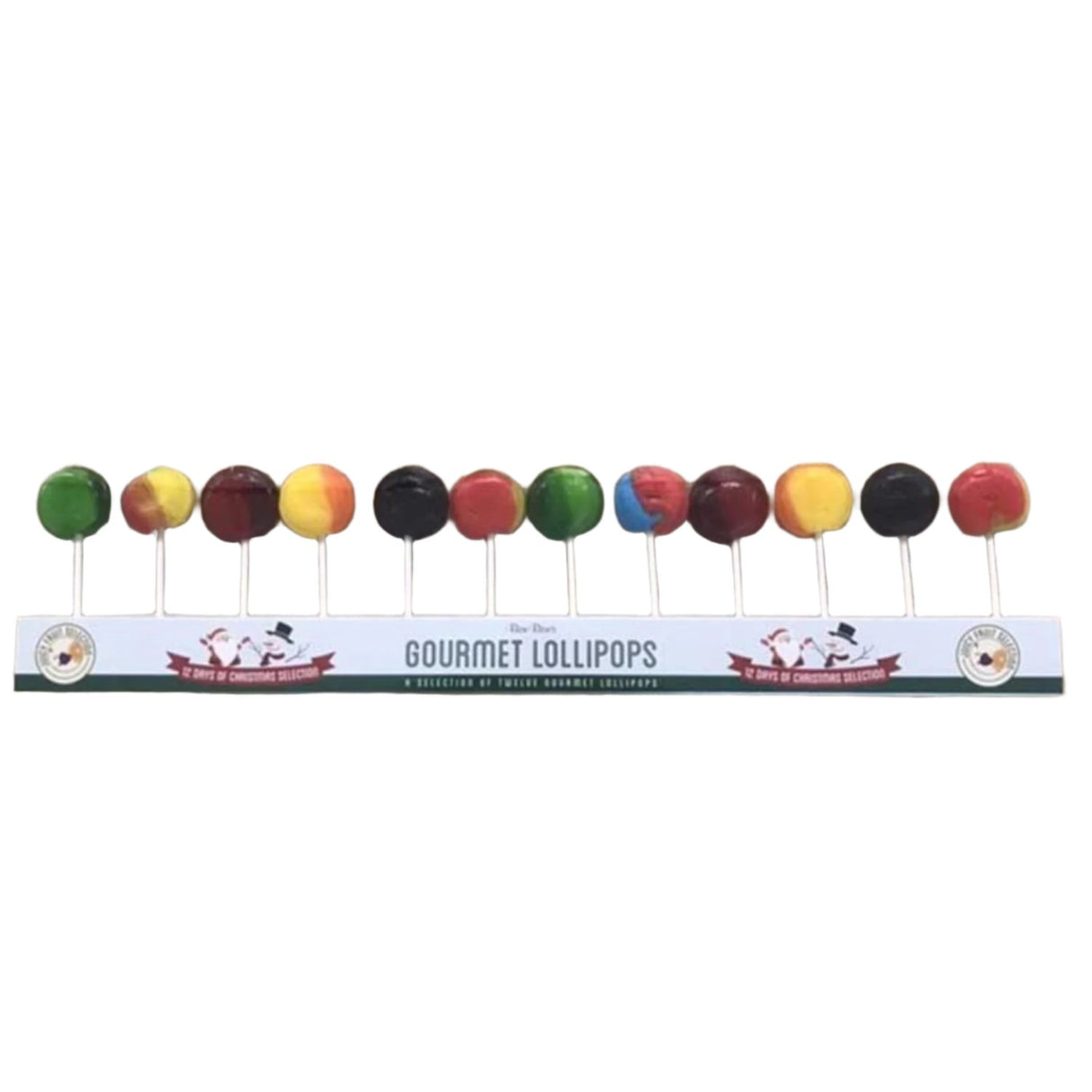 Bon Bon's 12 Christmas Fruit Lollies