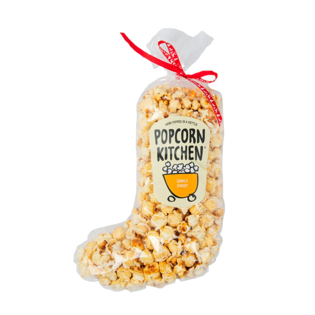Popcorn Kitchen 140g Simply Sweet Popcorn Christmas Stocking
