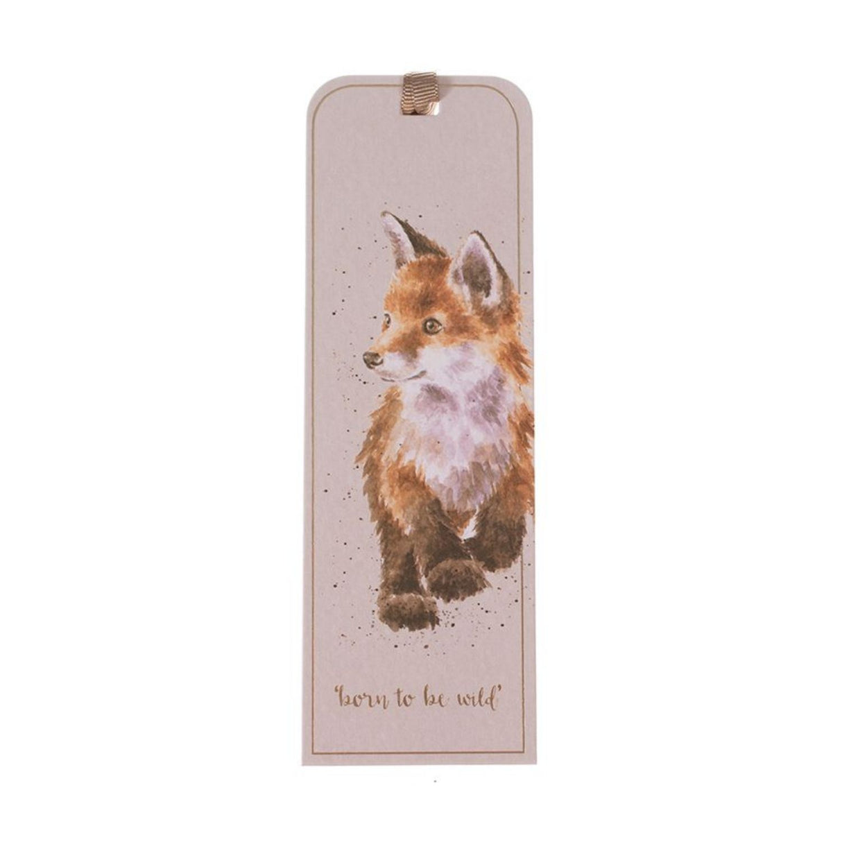 Wrendale 15cm Born to be Wild Fox Bookmark