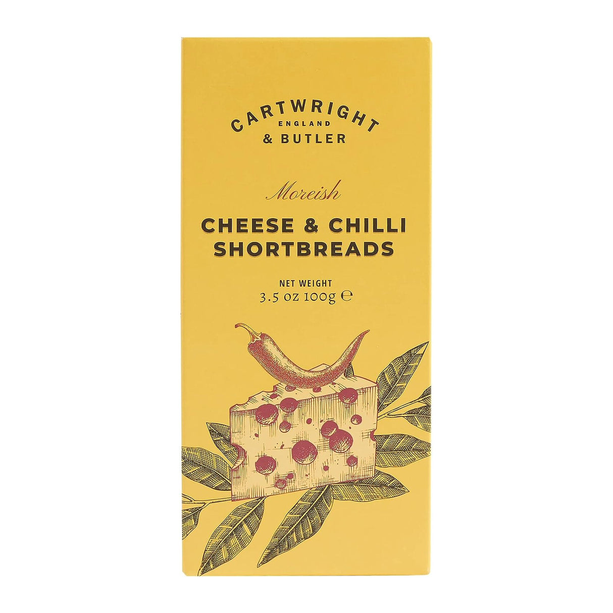 Cartwright & Butler 100g Cheese & Chilli Shortbreads