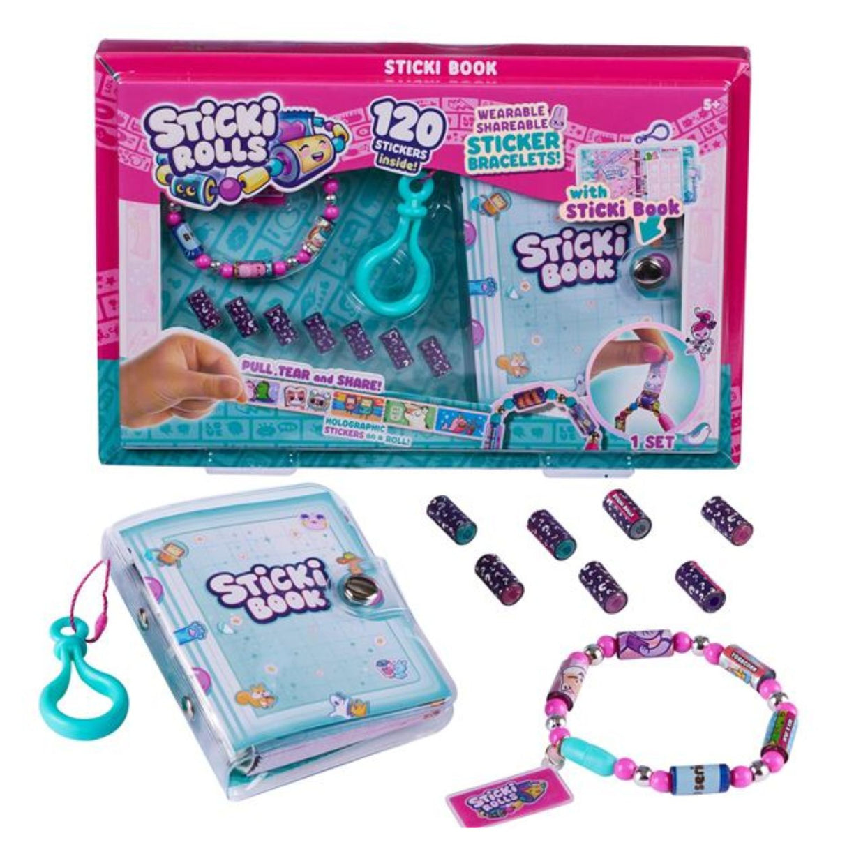 Sticki Rolls Sticki Book