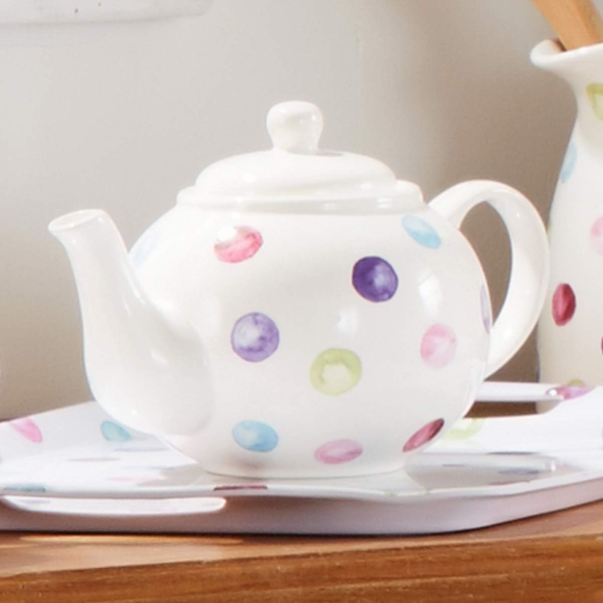 Cooksmart Spotty Dotty Design Teapot