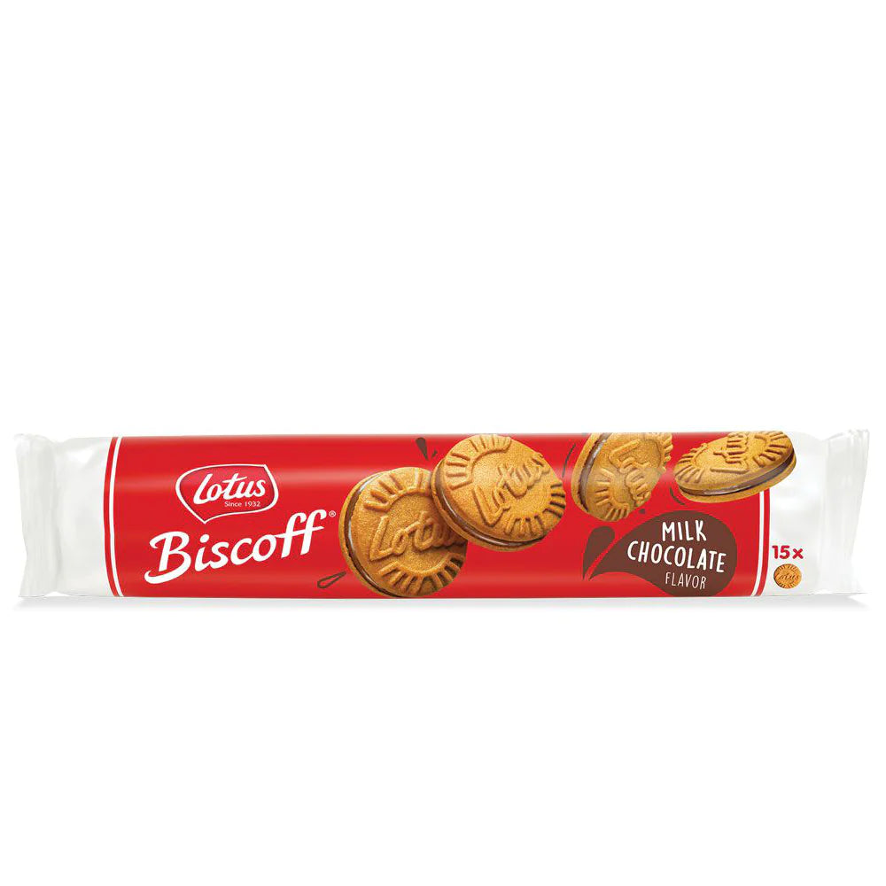 Lotus 150g Milk Chocolate Cream Biscoff Sandwich Biscuits