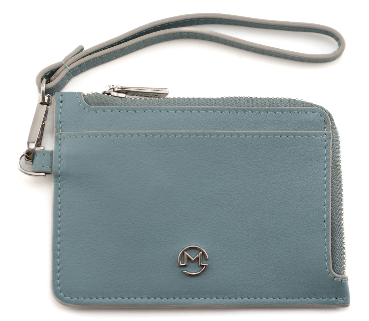 Mala Leather The Looplet Wrist Purse - Jade