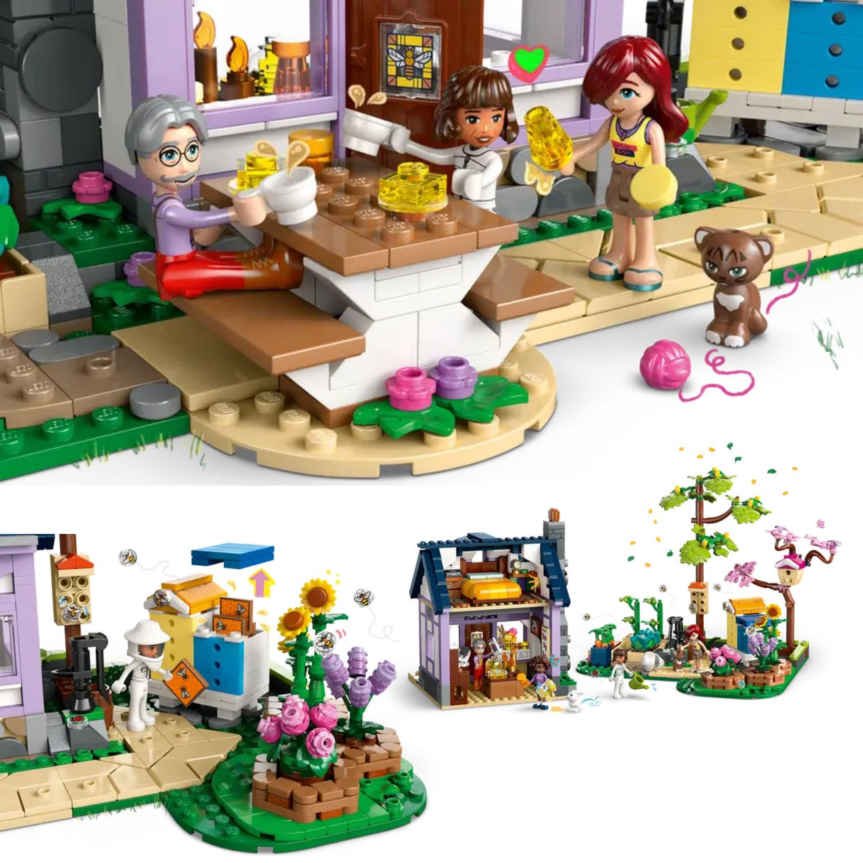 LEGO Friends Beekeepers' House and Flower Garden
