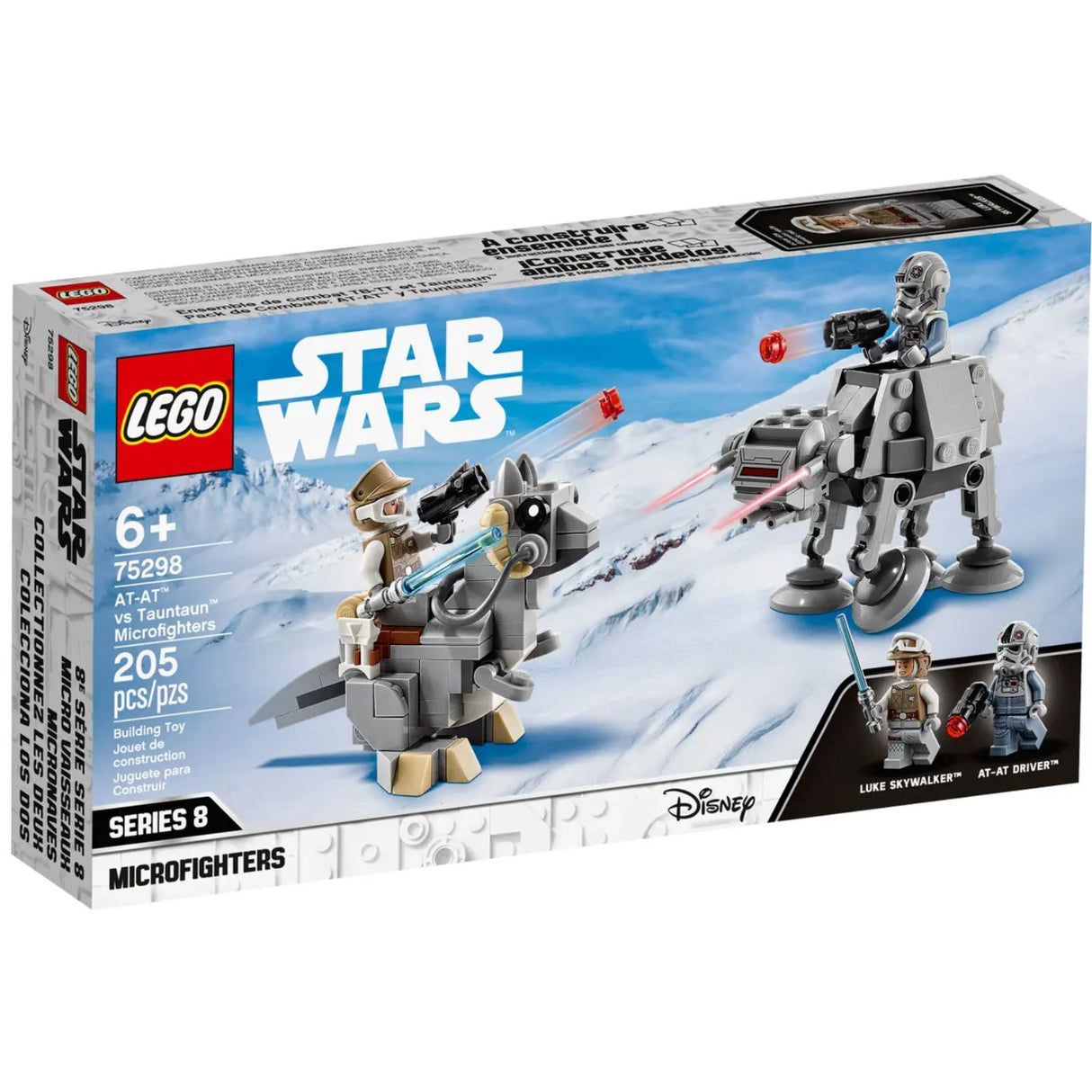 LEGO Star Wars AT-AT vs Tauntaun Microfighters Battlepack