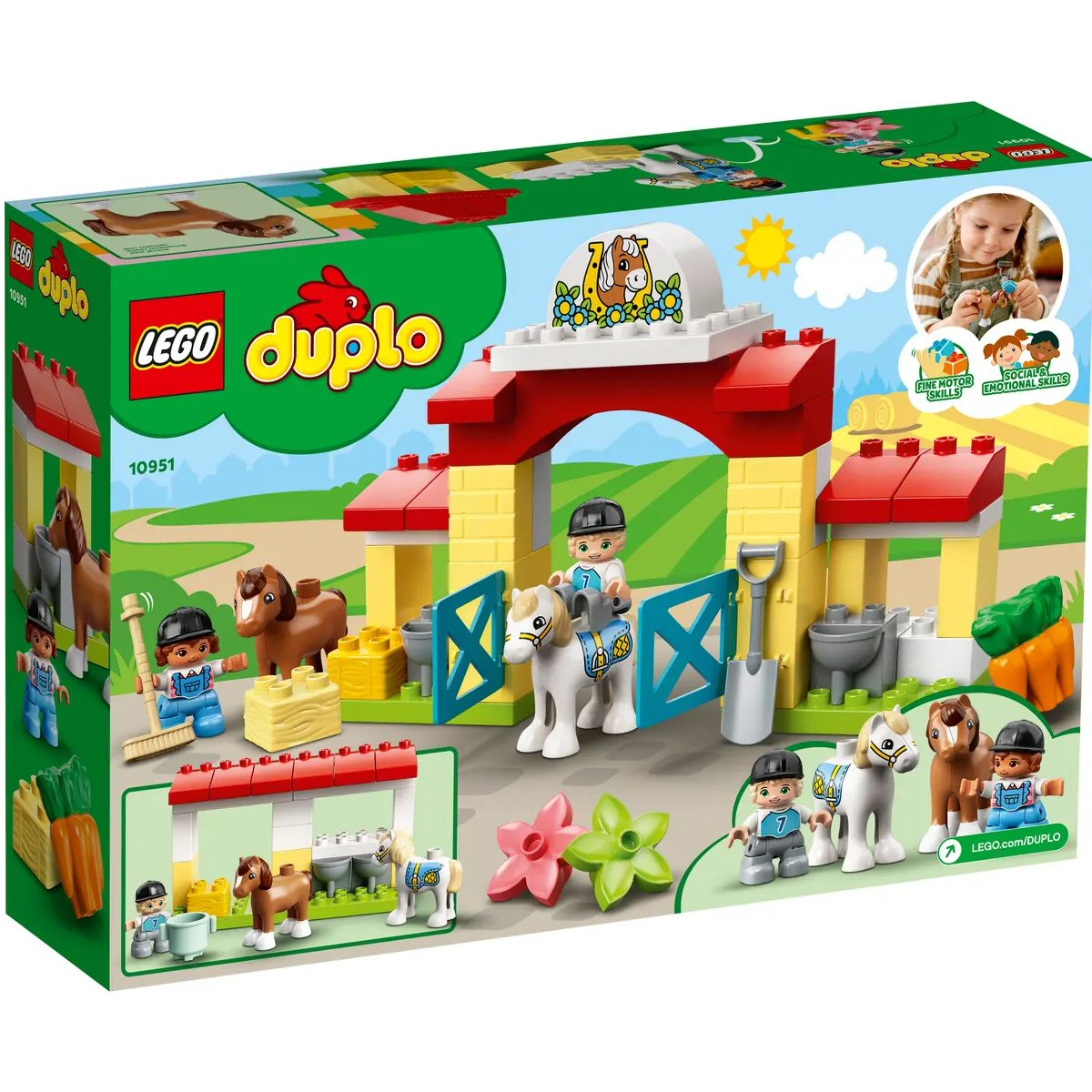 LEGO Duplo Horse Stable & Pony Care