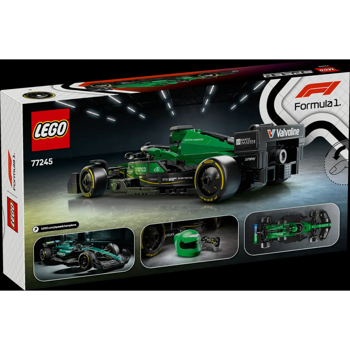 LEGO Aston Martin Aramco F1® AMR24 Race Car