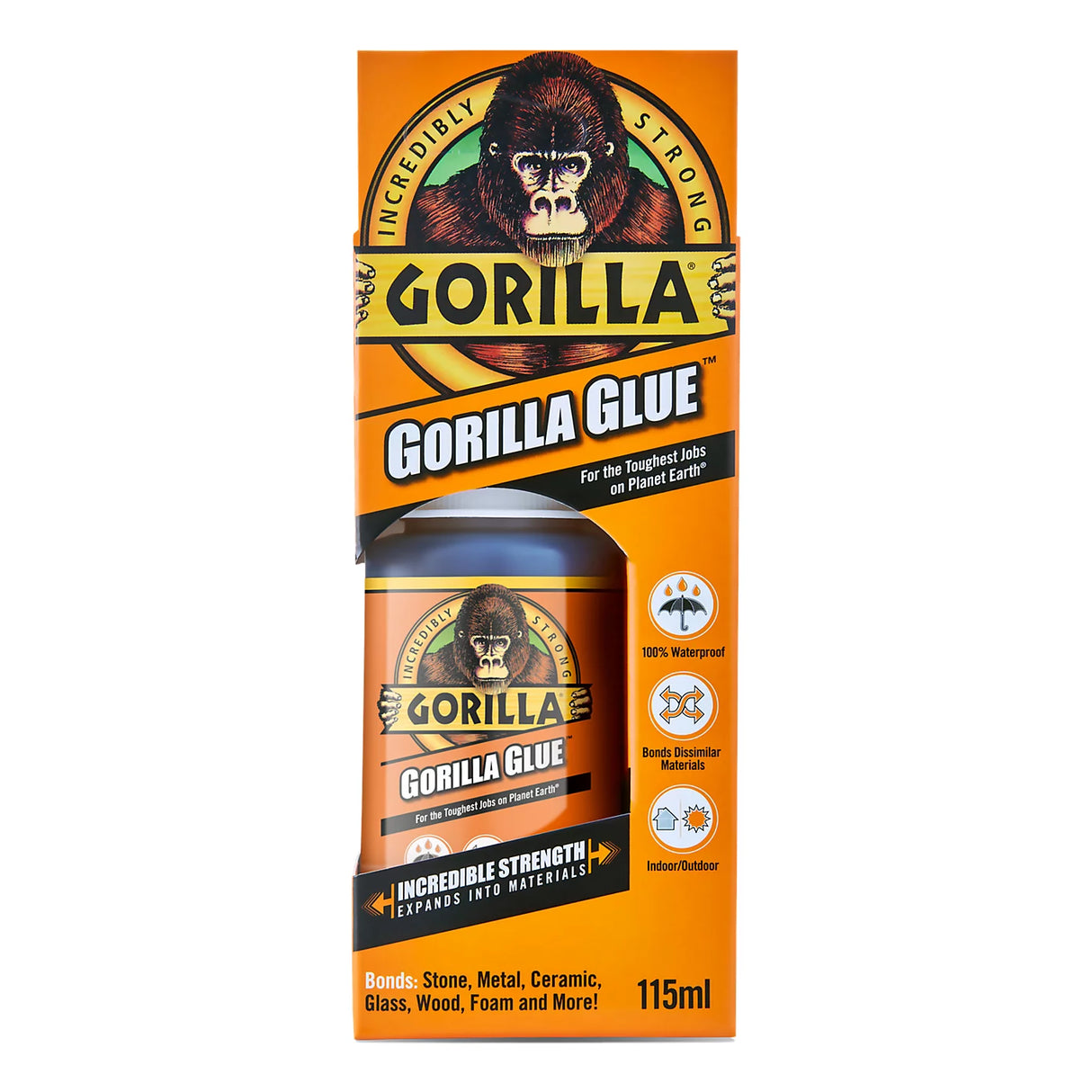 Gorilla Glue 115ml Waterproof Adhesive