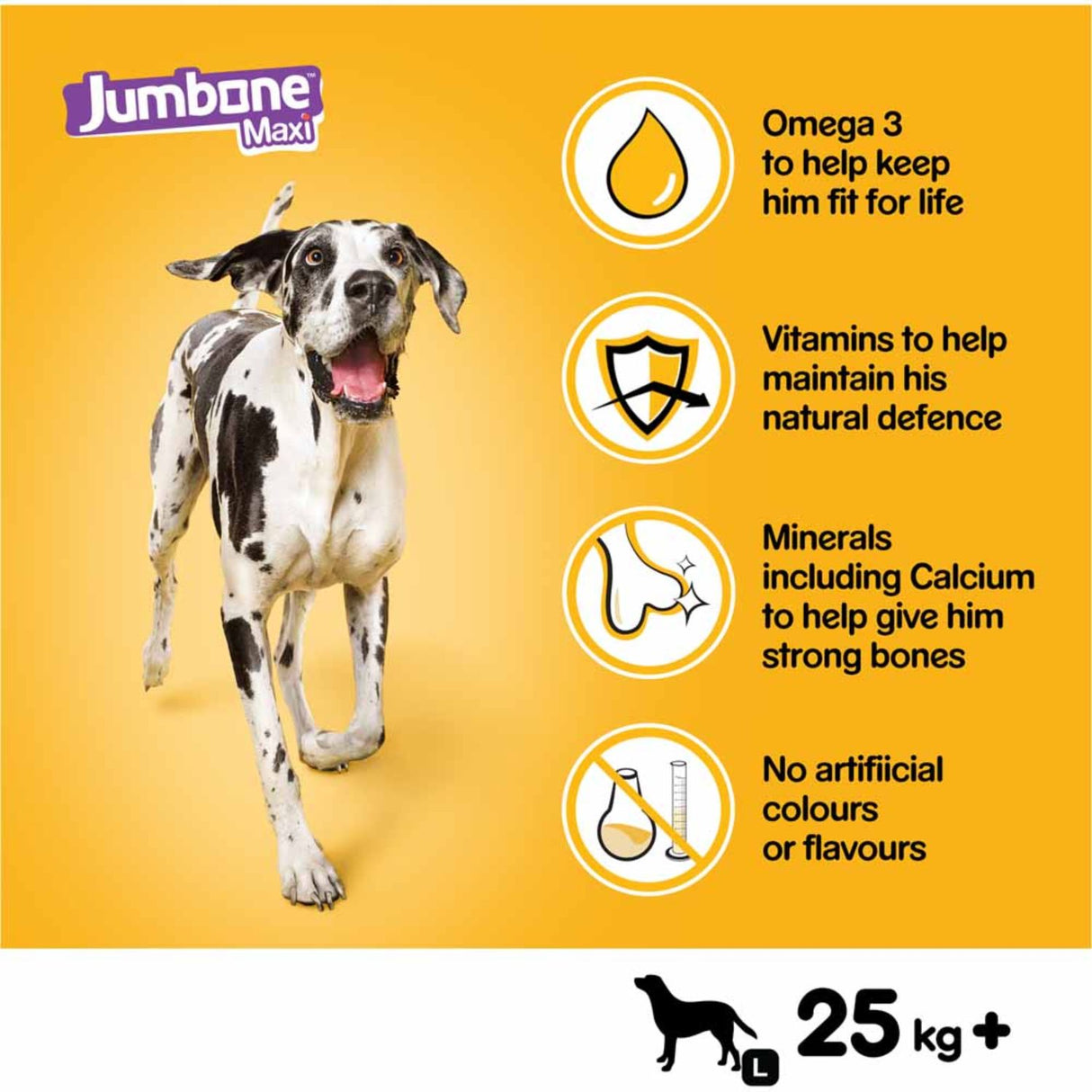 Pedigree 180g Beef Jumbone Max Dog treat