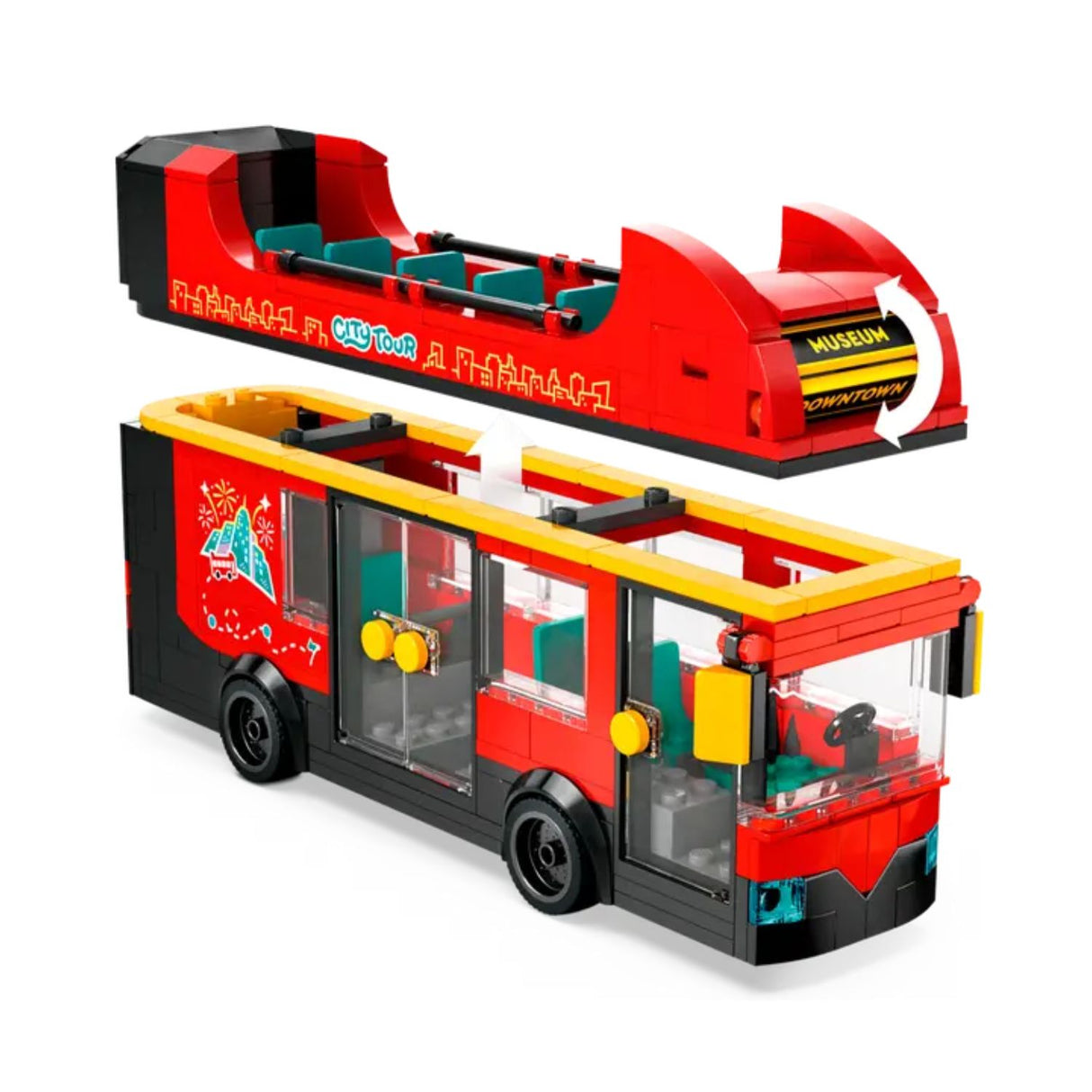 LEGO City Red Double Decker Sight Seeing Bus