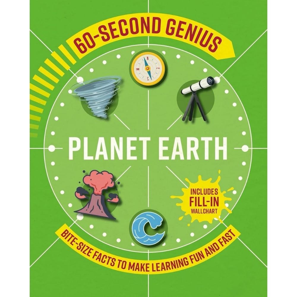 60 Second Genius - Planet Earth Book by Jon Richards