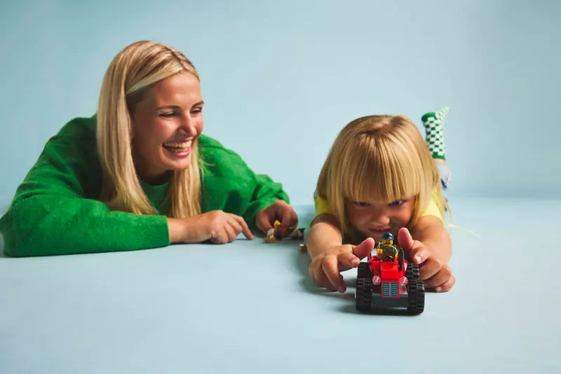 LEGO City Red Farm Tractor with Trailer & Sheep