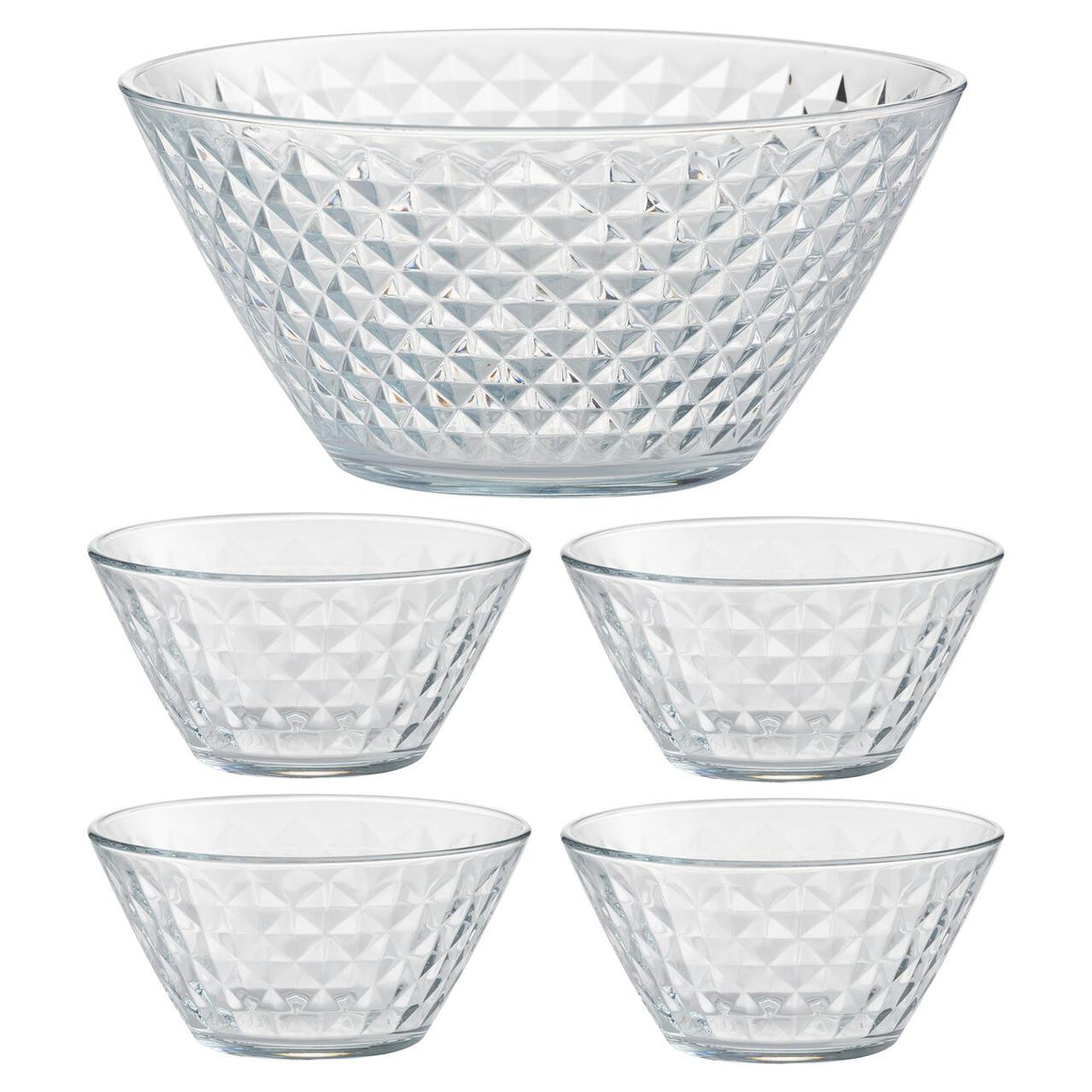 Ravenhead Essentials Jewel 5 Piece Bowl Set