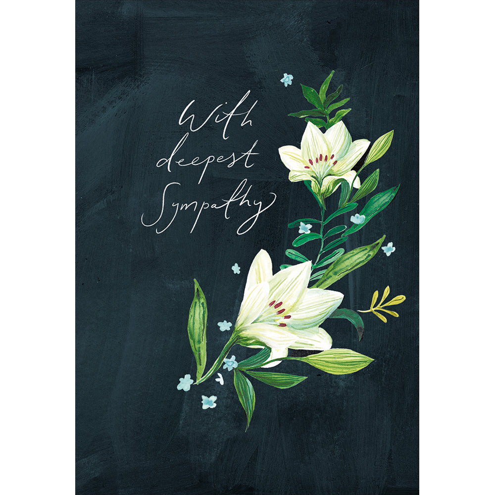 Woodmansterne With Deepest Sympathy Card