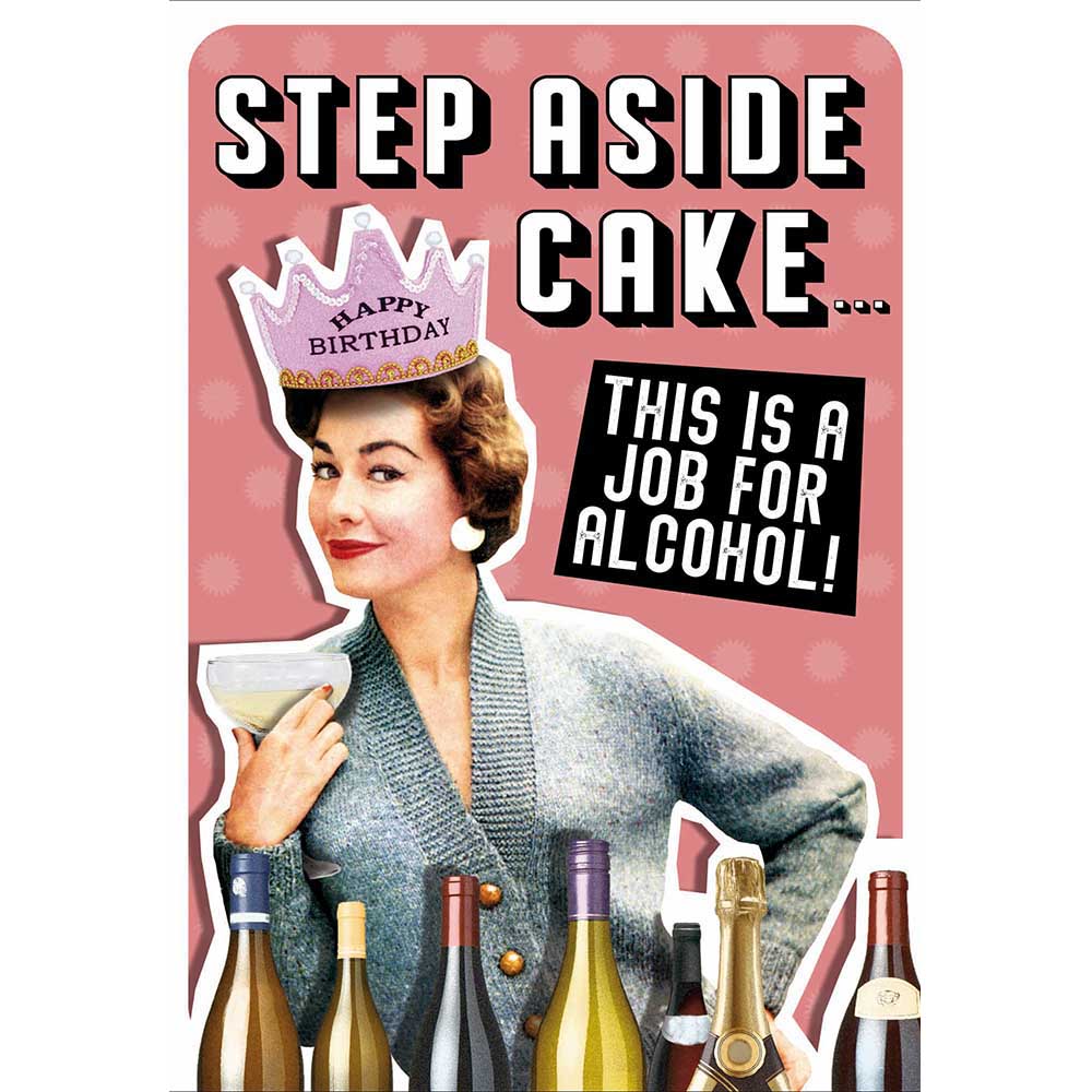 Woodmansterne Birthday Bash Funny Blank Card