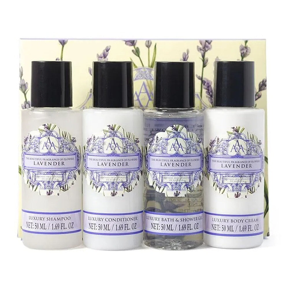 Aromas Artesanales De Antigua Lavender Luxury Travel Set (4 x 50ml)