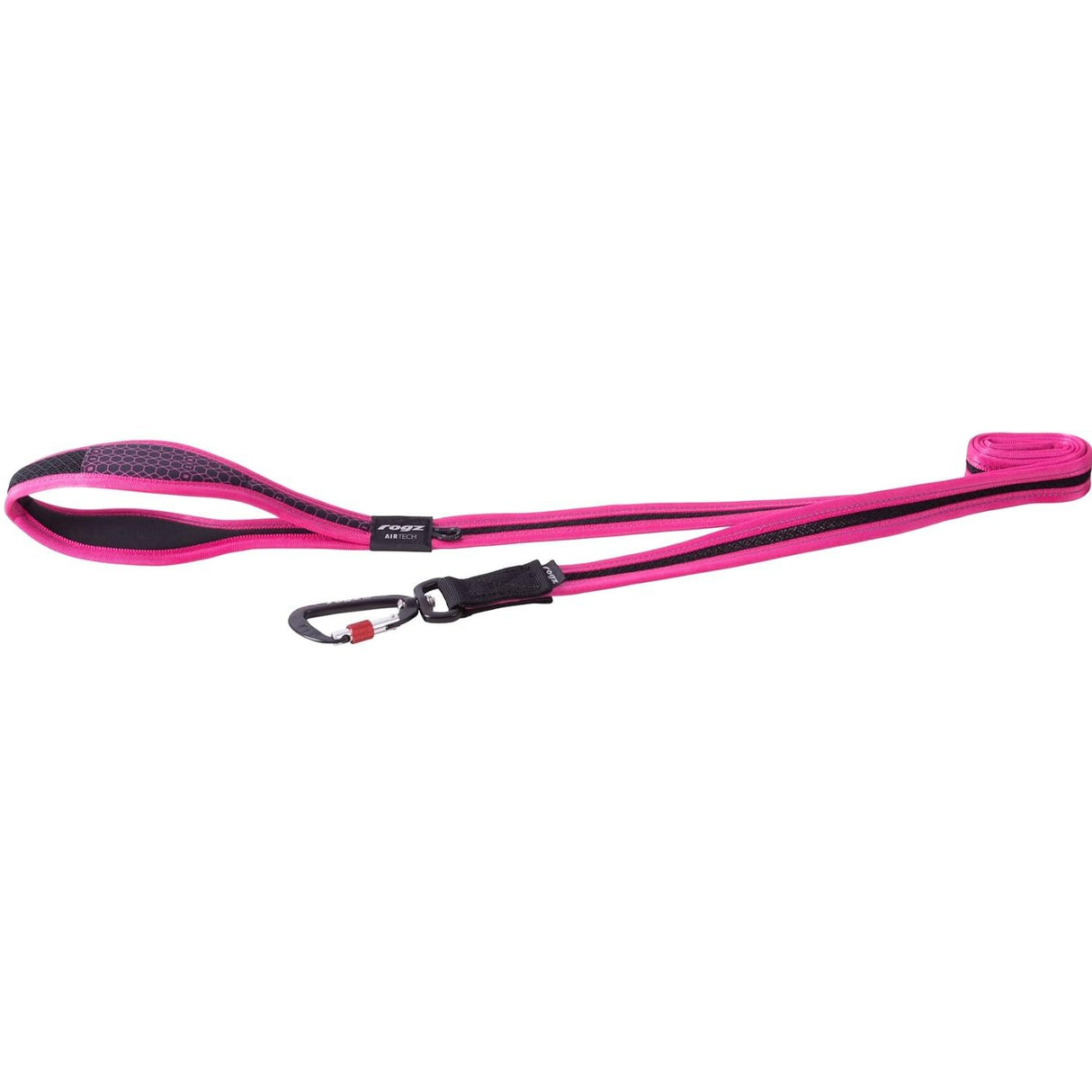 Rogz 1.5m Airtech Classic Pink Dog Lead - Large