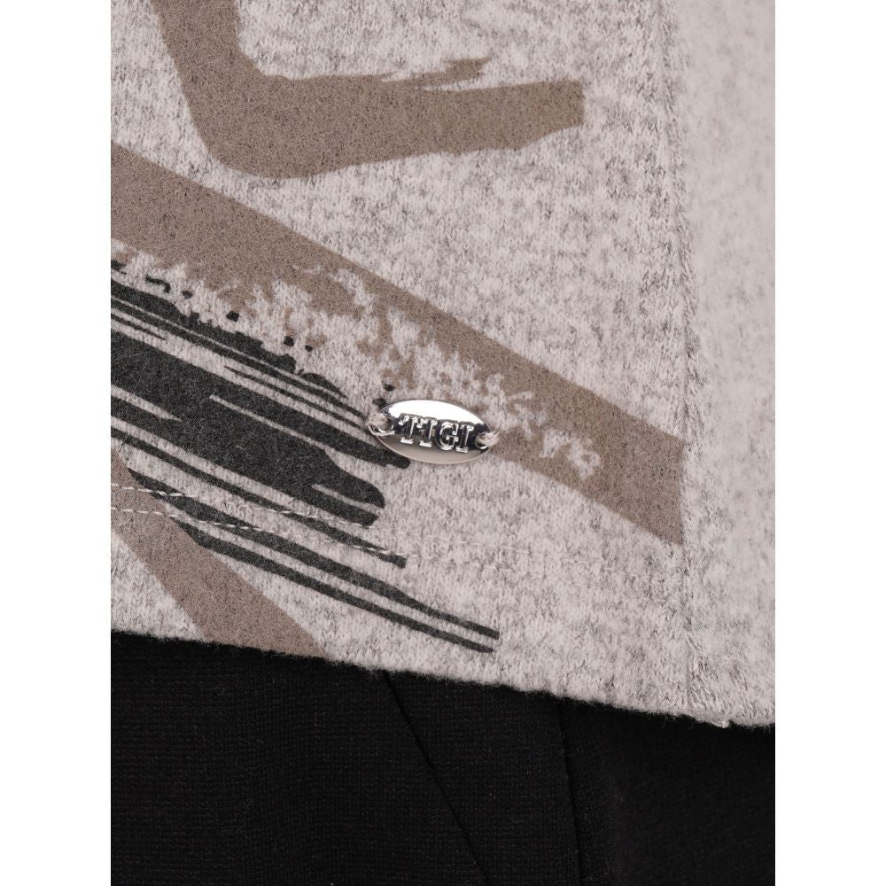 Tigi One Side Stripe Design Top - Grey