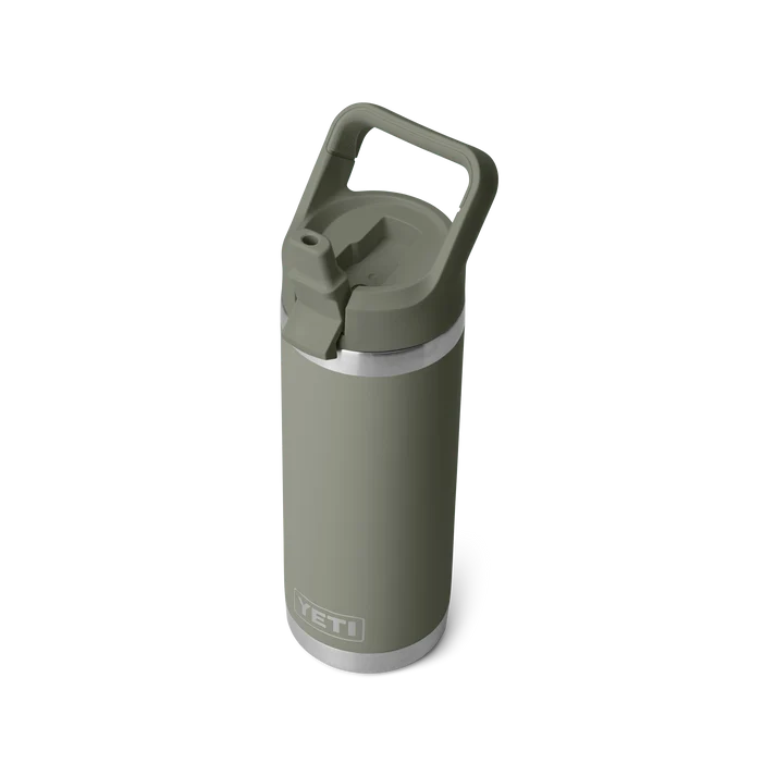 Yeti 18oz (532ml) Straw Cap Bottle - Pampa Green
