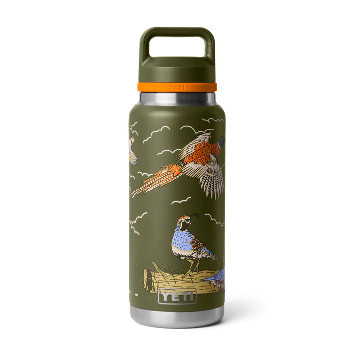 Yeti Rambler® 36oz (1L) Chug Cap Upland Bird Bottle - Olive