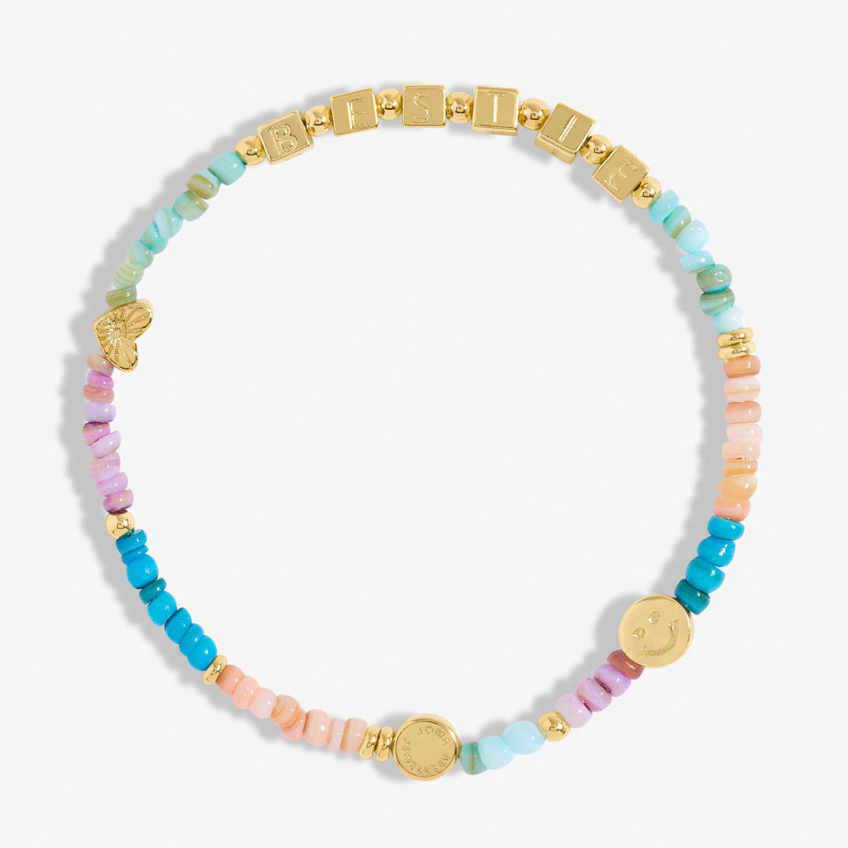 Joma Jewellery Gold Plated Happy Little Moments 'Bestie' Bracelet
